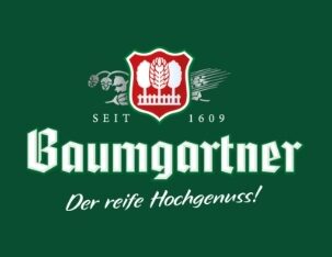 Baumgartner Logo für dunkle Hintergründe